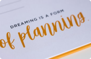 Motivierender Text zur Planung